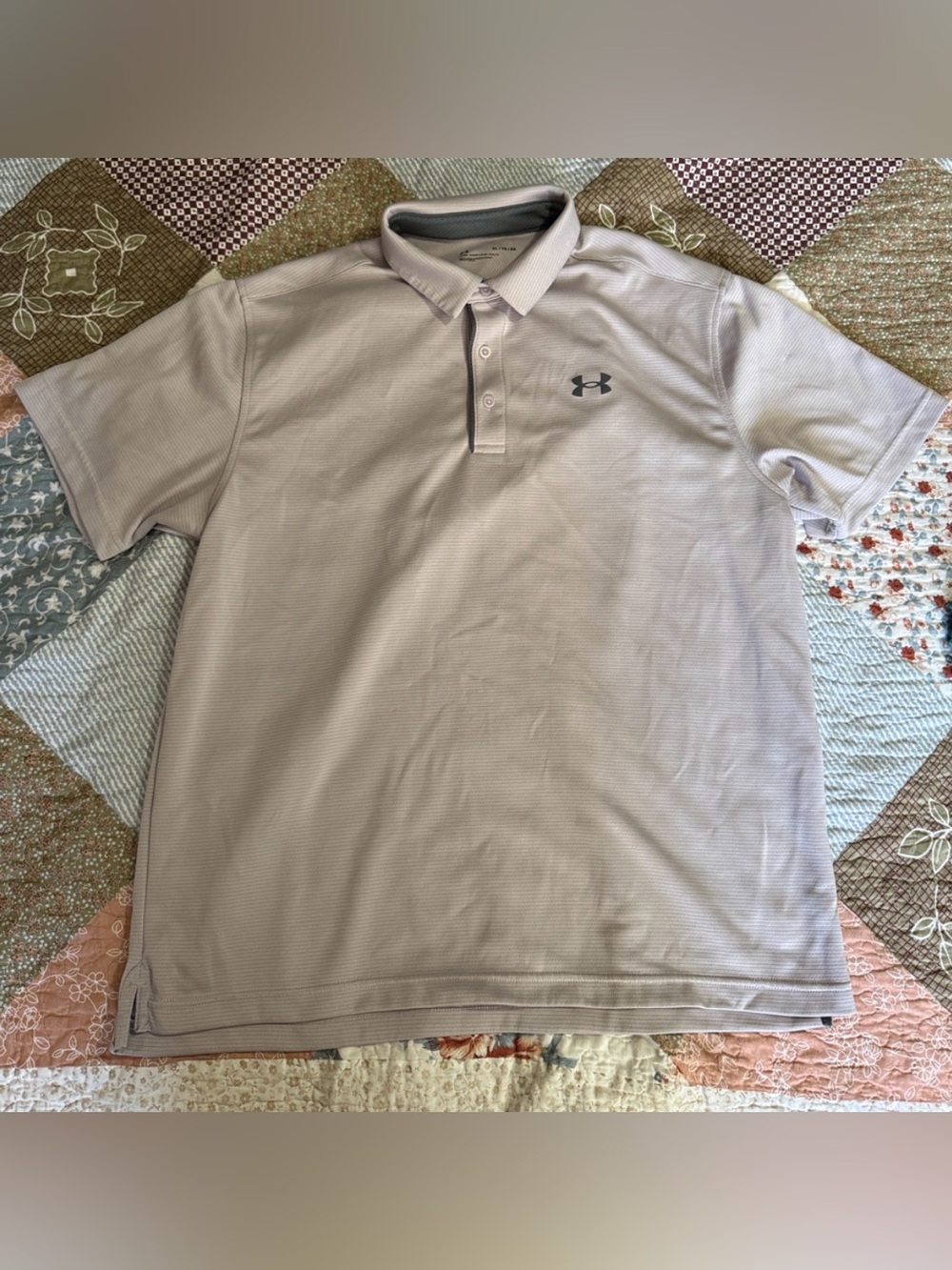 Under Armour Men's Polo Shirt - Light purple size XL
